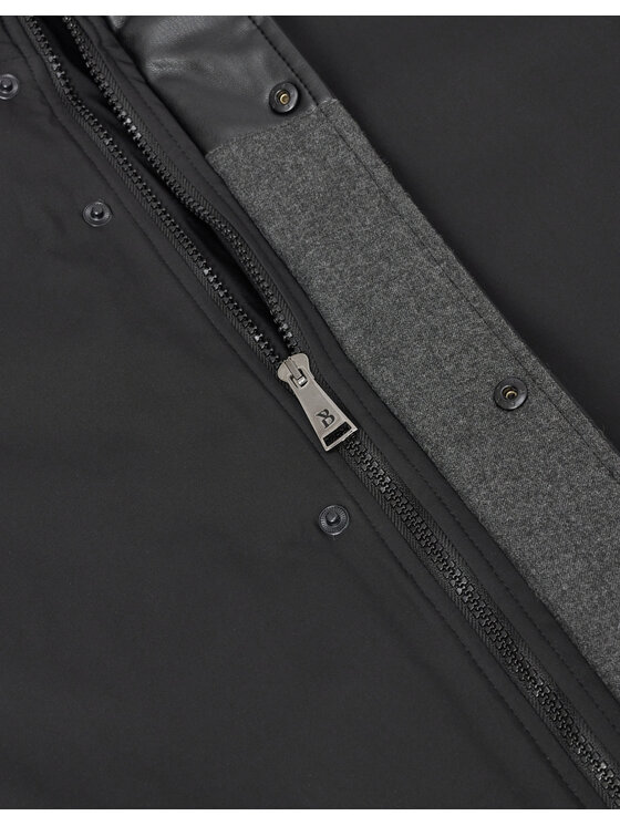 Borgio Borgio Kurtka przejściowa endine Czarny Slim Fit