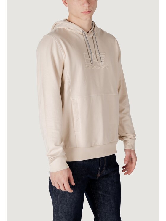 EA7 Emporio Armani EA7 Emporio Armani Bluza 7M000230 AF13512 Beżowy Casual Fit