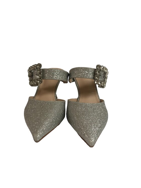 TWENTYFOURHAITCH TWENTYFOURHAITCH Ciabatte sophisticate_mule-sh26_arg Argento