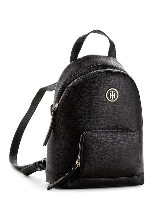 Tommy Hilfiger Mugursoma Th Core Mini Backpack AW0AW03936 Melns