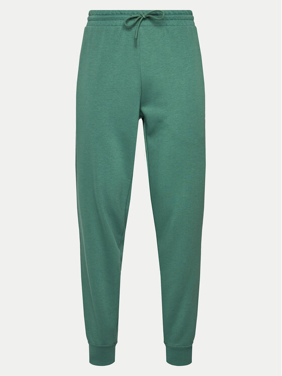 Converse Pantaloni da tuta U Chev Emb Fleece Pant Ft 10023873 A25 Verde Regular Fit Modivo
