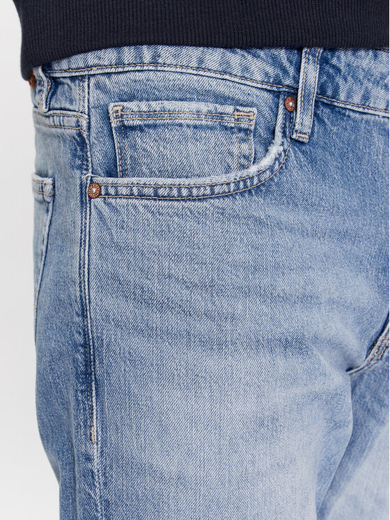 Guess Guess Jeansy M4RAS2 D58M3 Niebieski Slim Fit