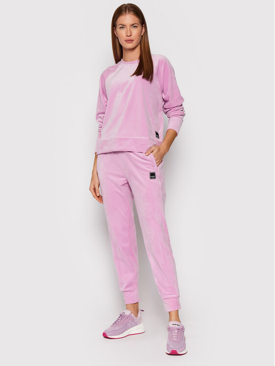 Pantaloni da tuta DP1P2745 Rosa Regular Fit