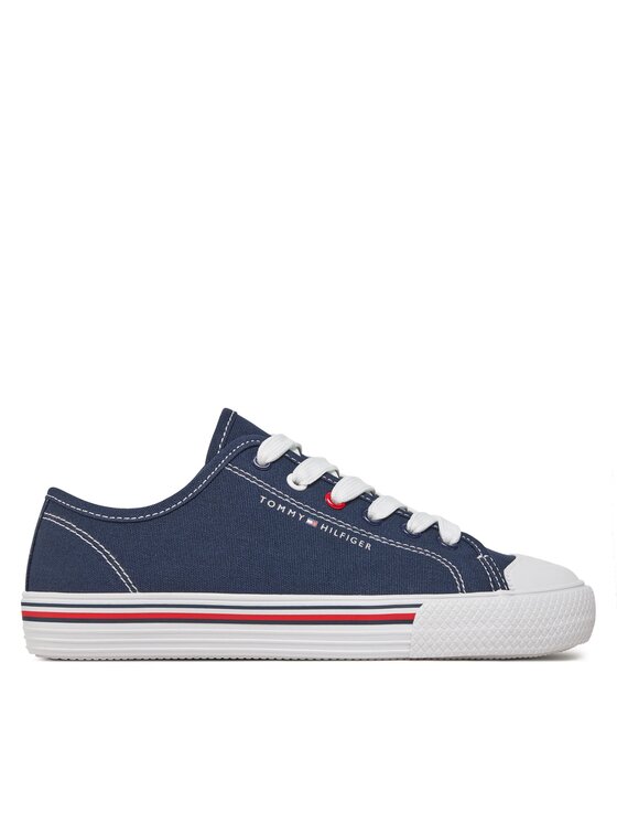 Tommy Hilfiger Scarpe da ginnastica Low Cut Lace Up Sneaker T3X9 33324 0890 S Blu scuro Modivo