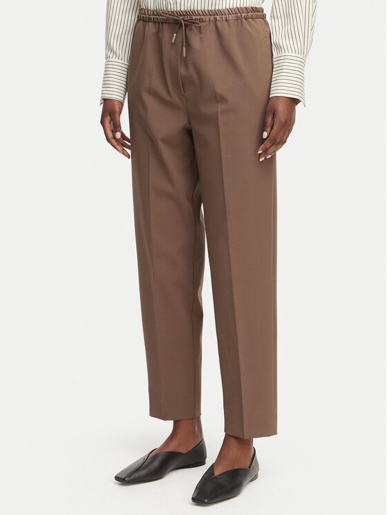 Marella Pantaloni din material Teso 2613131075 Regular Fit