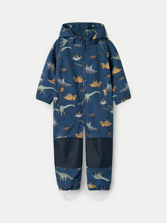 NAME IT Overal softshell Alfa 13228605 Tmavomodrá Regular Fit