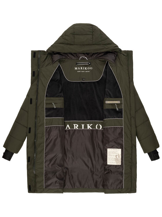Marikoo Marikoo Kurtka zimowa Kaituu XVI Zielony Regular Fit