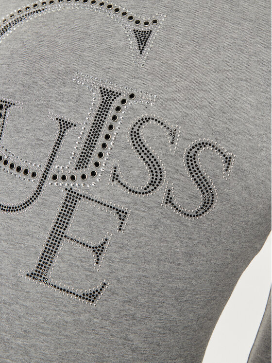 Guess Guess Bluzka W4BI29 I3Z14 Szary Regular Fit