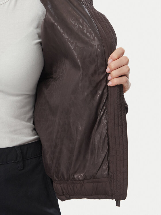 adidas adidas Talvejope KR9559 Tumepruun Loose Fit