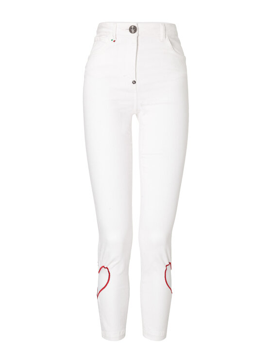 PHILIPP PLEIN PHILIPP PLEIN Jeggins 30855 Bílá