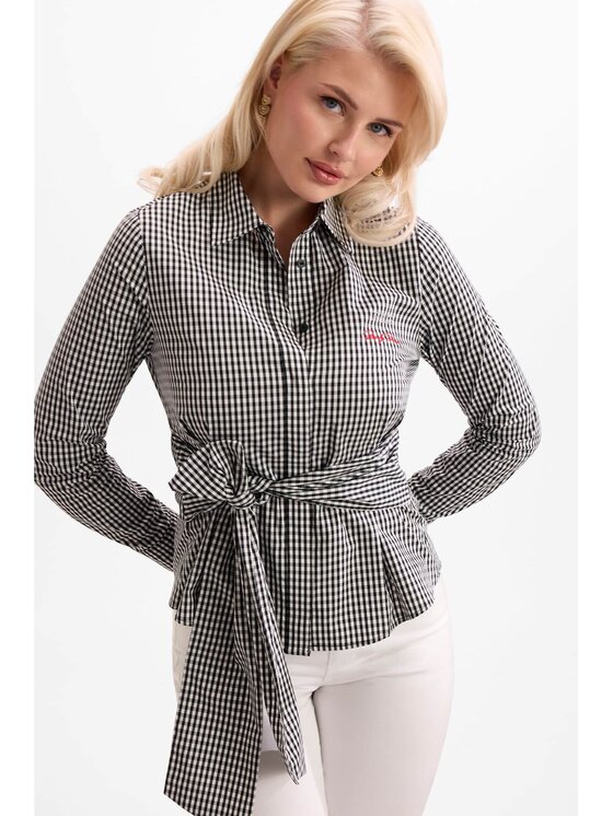 Guess Guess Top 182709 Czarny Classic Fit