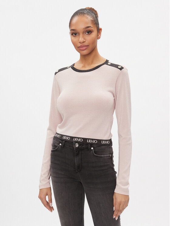 Liu Jo Sport Liu Jo Sport Μπλουζάκι TA4008 MS014 Ροζ Regular Fit