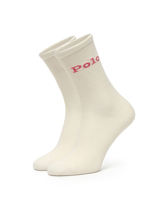 Polo Ralph Lauren Polo Ralph Lauren Duge čarape 455P10258001 Écru