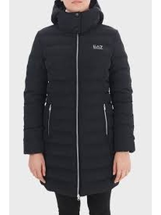 EA7 Emporio Armani EA7 Emporio Armani Kabát pro přechodné období 6HTL05TN8AZ 1200 Černá Slim Fit