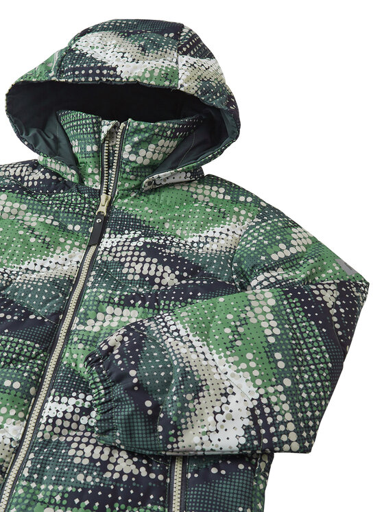Reima Reima Pernata jakna Fossila 5100058C Zelena Regular Fit
