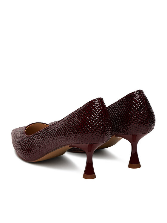 JENNY JENNY High Heels CEO-CD24-212-1 Dunkelrot