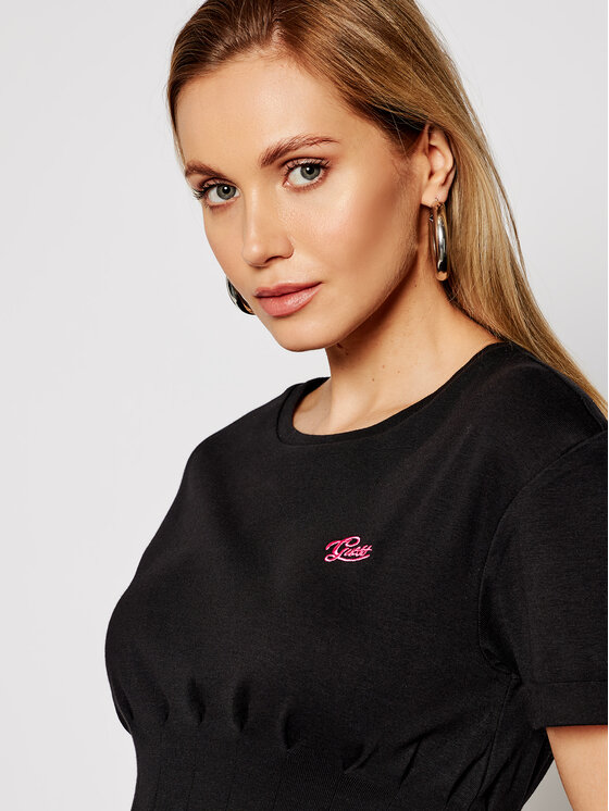 Guess Guess Тишърт Alyssa Tee W1GI83 K8HT1 Черен Slim Fit