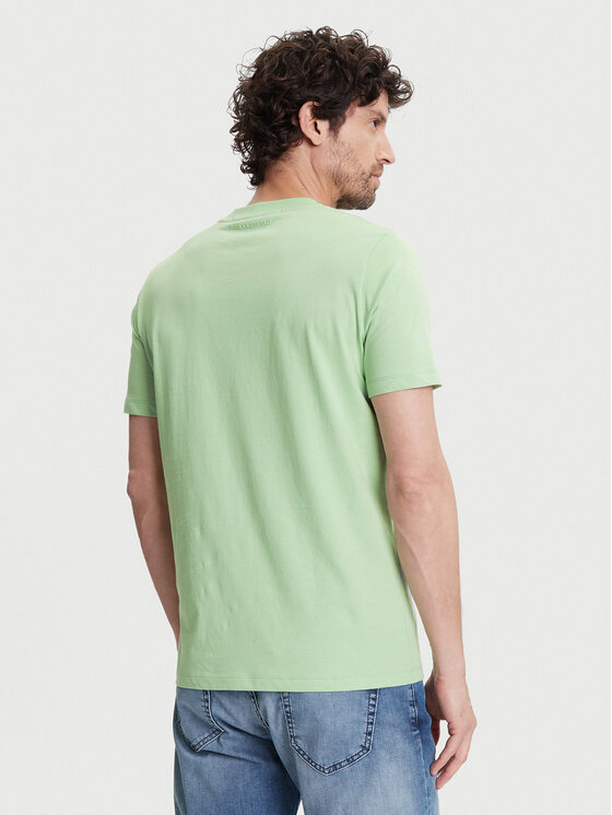 KARL LAGERFELD KARL LAGERFELD T-Shirt 755710 552224 Zielony Regular Fit