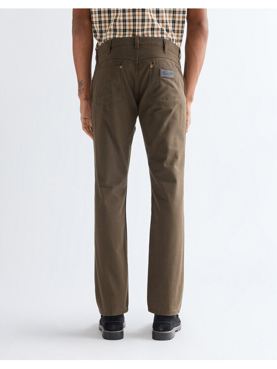 Wrangler Wrangler Jeansy GREENSBORO Brązowy Straight Leg