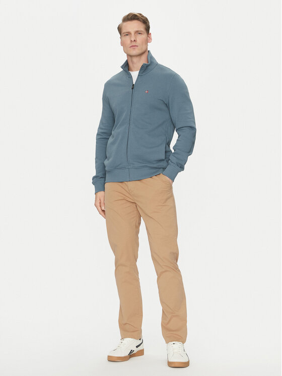 Napapijri Napapijri Μπλούζα Balis NP0A4HHW Μπεζ Regular Fit