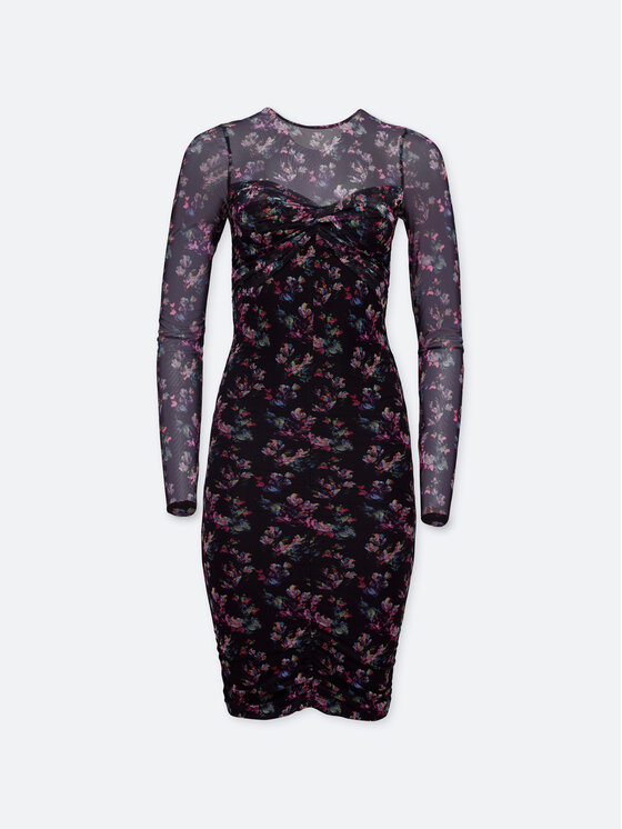 Rage Age Rage Age Sukienka koktajlowa Donna Kolorowy Slim Fit