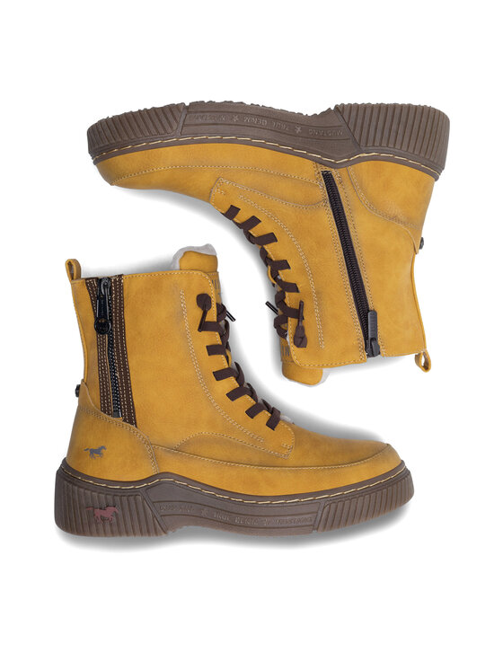 Mustang Mustang Schnürschuhe 1436-604 Gelb