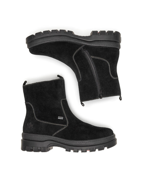 Rieker Rieker Botine X8250-00 Negru