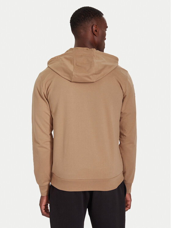 EA7 Emporio Armani EA7 Emporio Armani Džemperis ar kapuci 7M000568 AF13512 U6171 Bēšs Regular Fit