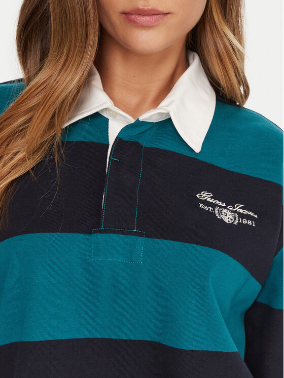 Guess Jeans Guess Jeans Polo W5BP06 KCPS1 Bež Relaxed Fit