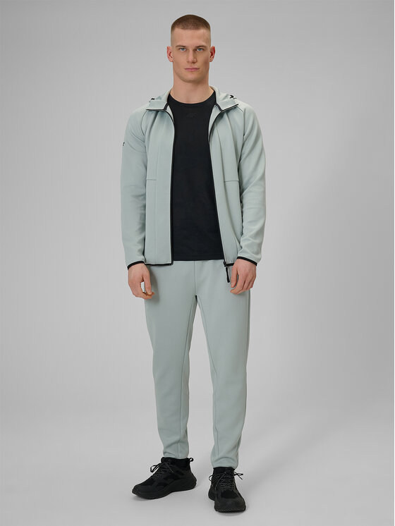 4F 4F Spodnie dresowe ATHLETIC Turkusowy Regular Fit