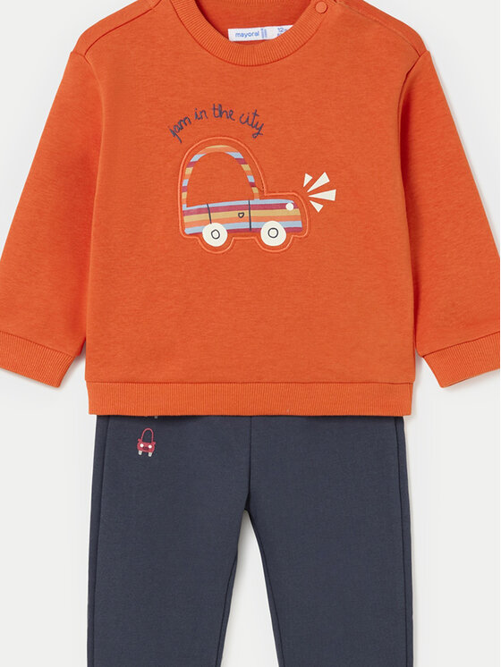 Mayoral Mayoral Trenirka 2821 Oranžna Regular Fit