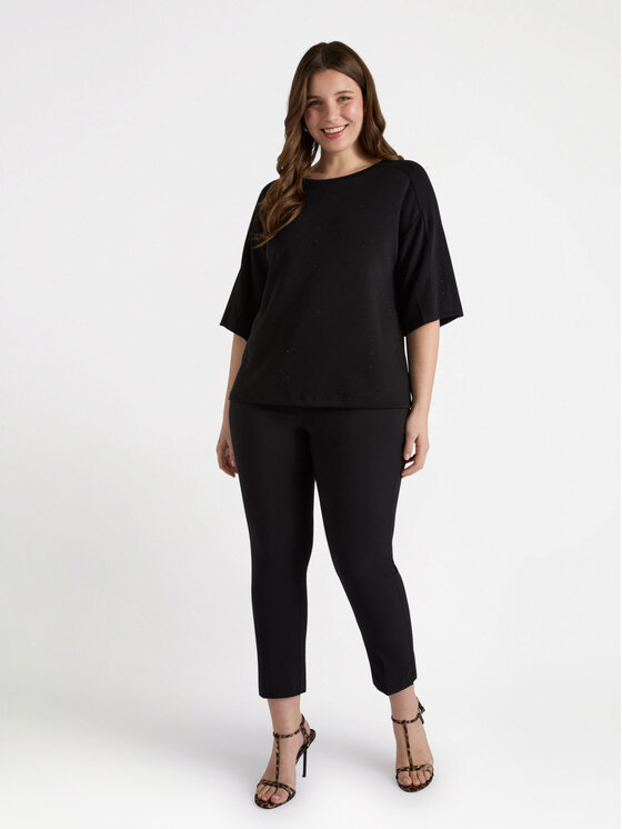 Fiorella Rubino Fiorella Rubino Felpa G195L008500N033 Nero Regular Fit