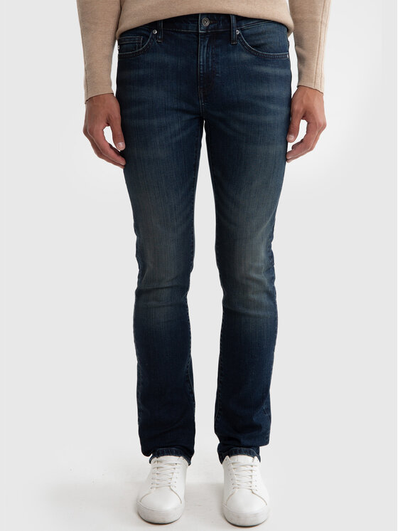 BIG STAR BIG STAR Jeansy TERRY Granatowy Slim Fit