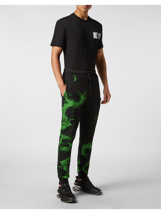 Plein Sport Plein Sport Joggery 7427 Czarny Jogger Fit
