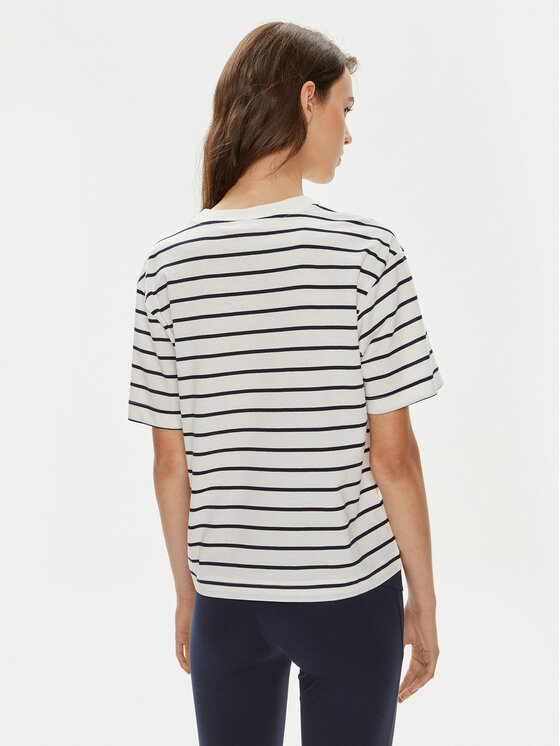 Gina Tricot Gina Tricot Футболка 23352 Білий Relaxed Fit