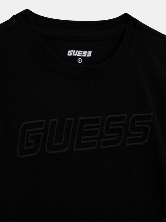 Guess Kids Guess Kids T-Shirt 171421 Czarny Classic Fit