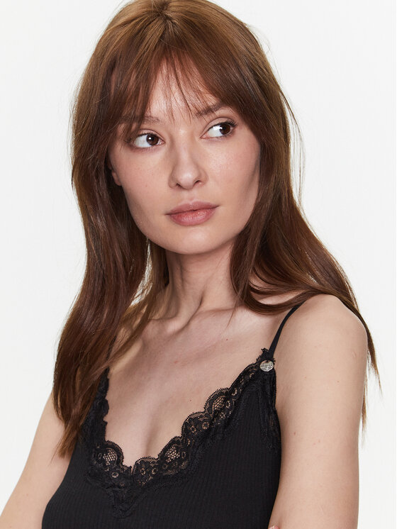 Salsa Salsa Τοπ 124101 Μαύρο Regular Fit