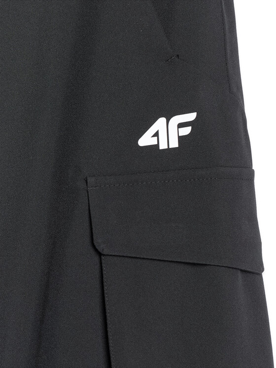 4F 4F Spodnie snowboardowe FREE ON BOARD Czarny Regular Fit