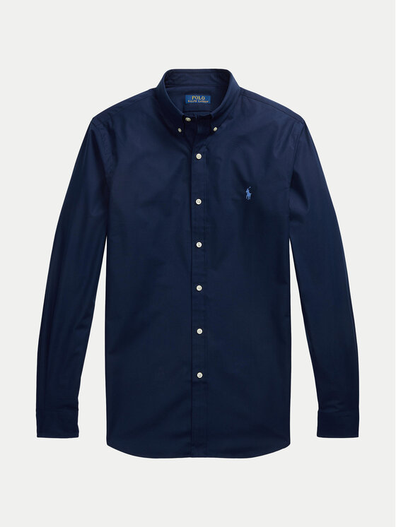 Polo Ralph Lauren Polo Ralph Lauren Koszula 710928254001 Granatowy Slim Fit