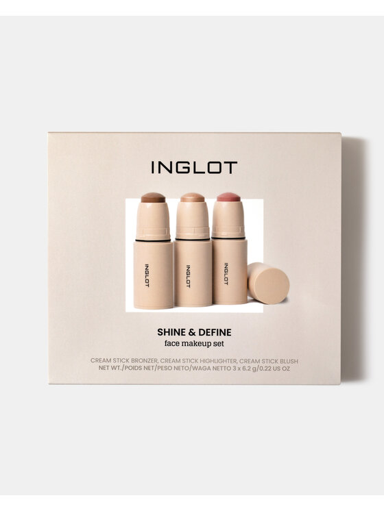 INGLOT INGLOT Shine & Define Zestaw do makijażu