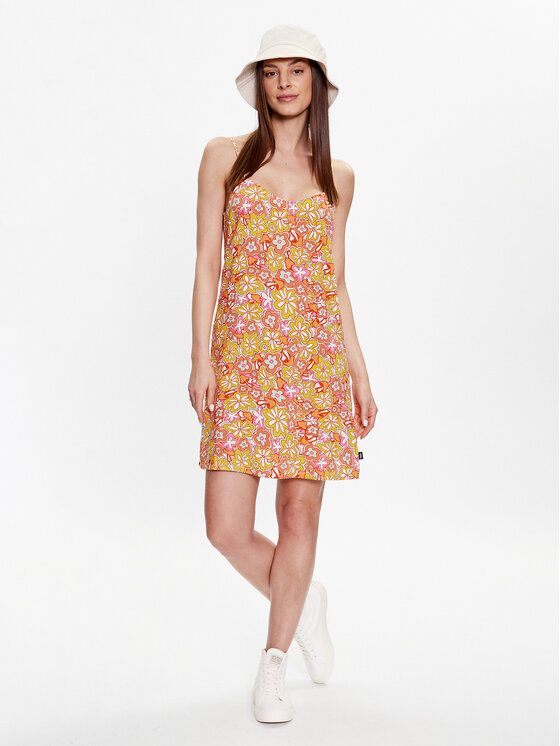 Vans Vans Suvekleit Resort Floral VN00046N Oranž Regular Fit