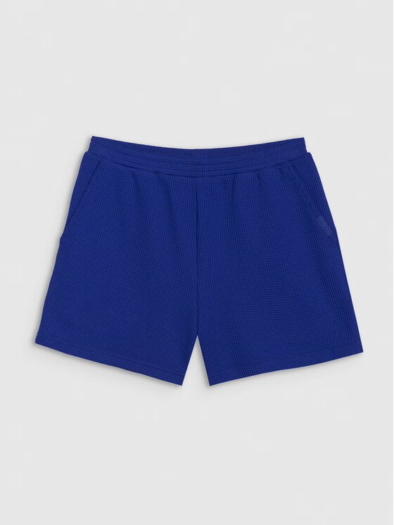 4F 4F Bavlnené šortky 4FRSS25TSHOF700-31S Modrá Oversize