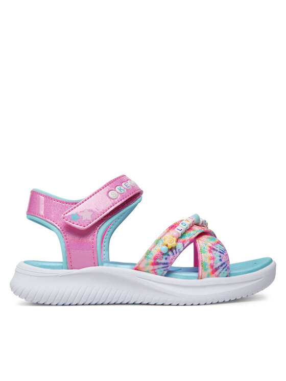 Sandale Skechers Jumpsters Sandal-Tie Dye Bffs 303045L/PKMT Roz