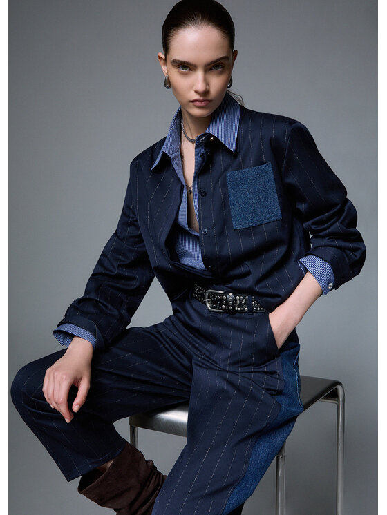 Liu Jo Liu Jo Camicia WF6240T731AL9232 Azzurro chiaro Regular Fit