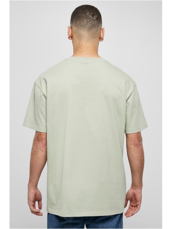 TeeShoppen TeeShoppen T-Shirt 'Oversized Collection' Turkusowy Oversize