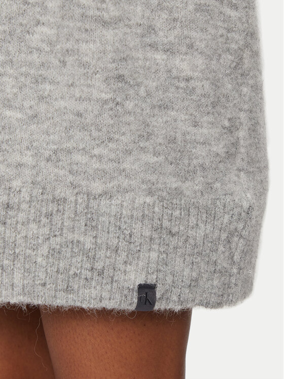 Calvin Klein Jeans Calvin Klein Jeans Džemper haljina J20J224638 Siva Loose Fit