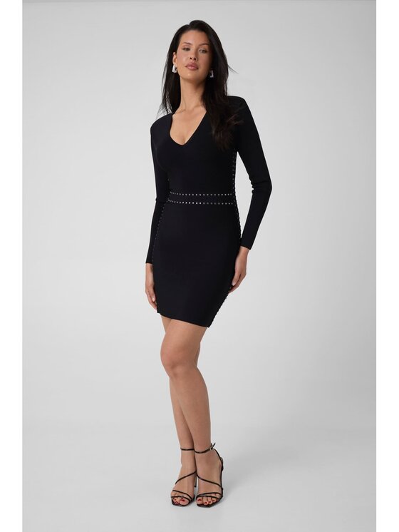 Marciano Guess Marciano Guess Každodenní šaty 185274 Černá Classic Fit