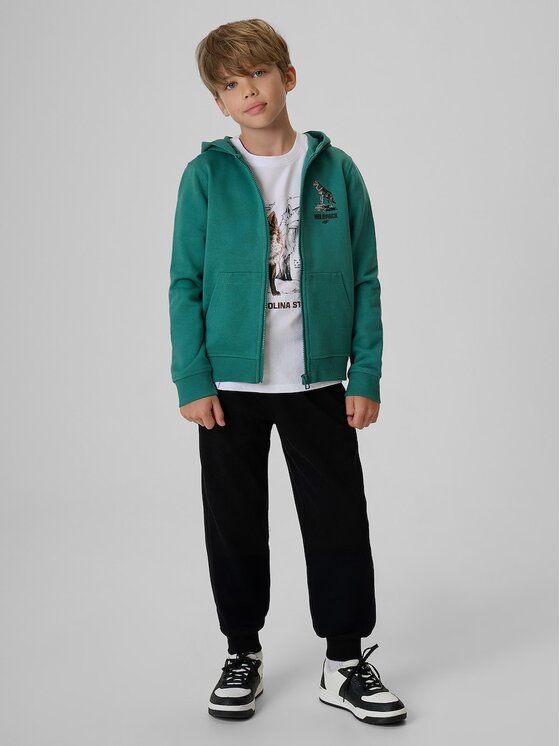 4F 4F Felpa 4FJKAW26TSWSM3153-46S Verde Regular Fit