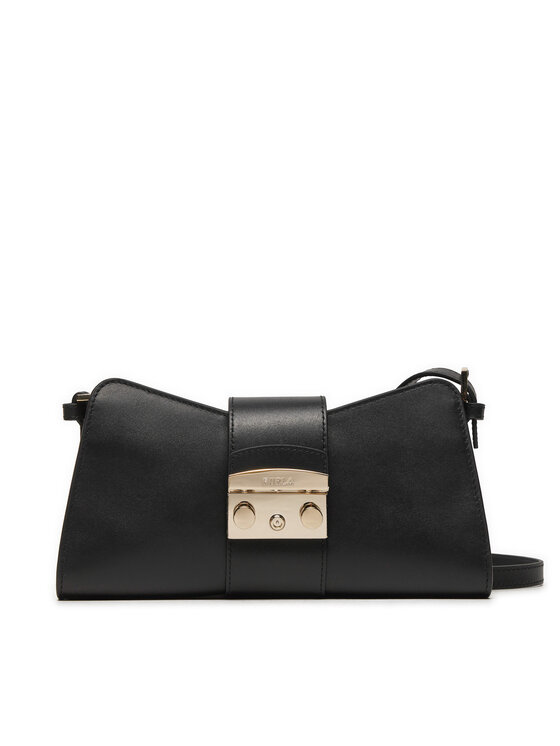 Geantă Furla Metropolis S Shoulder Bag Remi WB01112-AX0733-O6000-1007 Negru