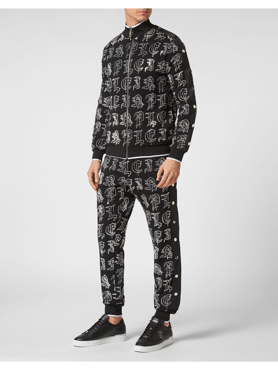 PHILIPP PLEIN PHILIPP PLEIN Dres 5313 Czarny Regular Fit